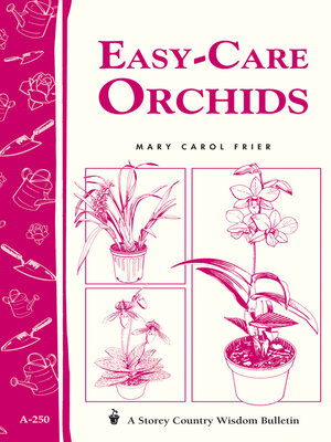 cover image of Easy-Care Orchids